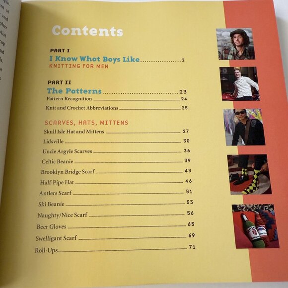 Sons of Stitch N' B-tch 45 Projects to Knit & Crochet for Men - Picture 3 of 5